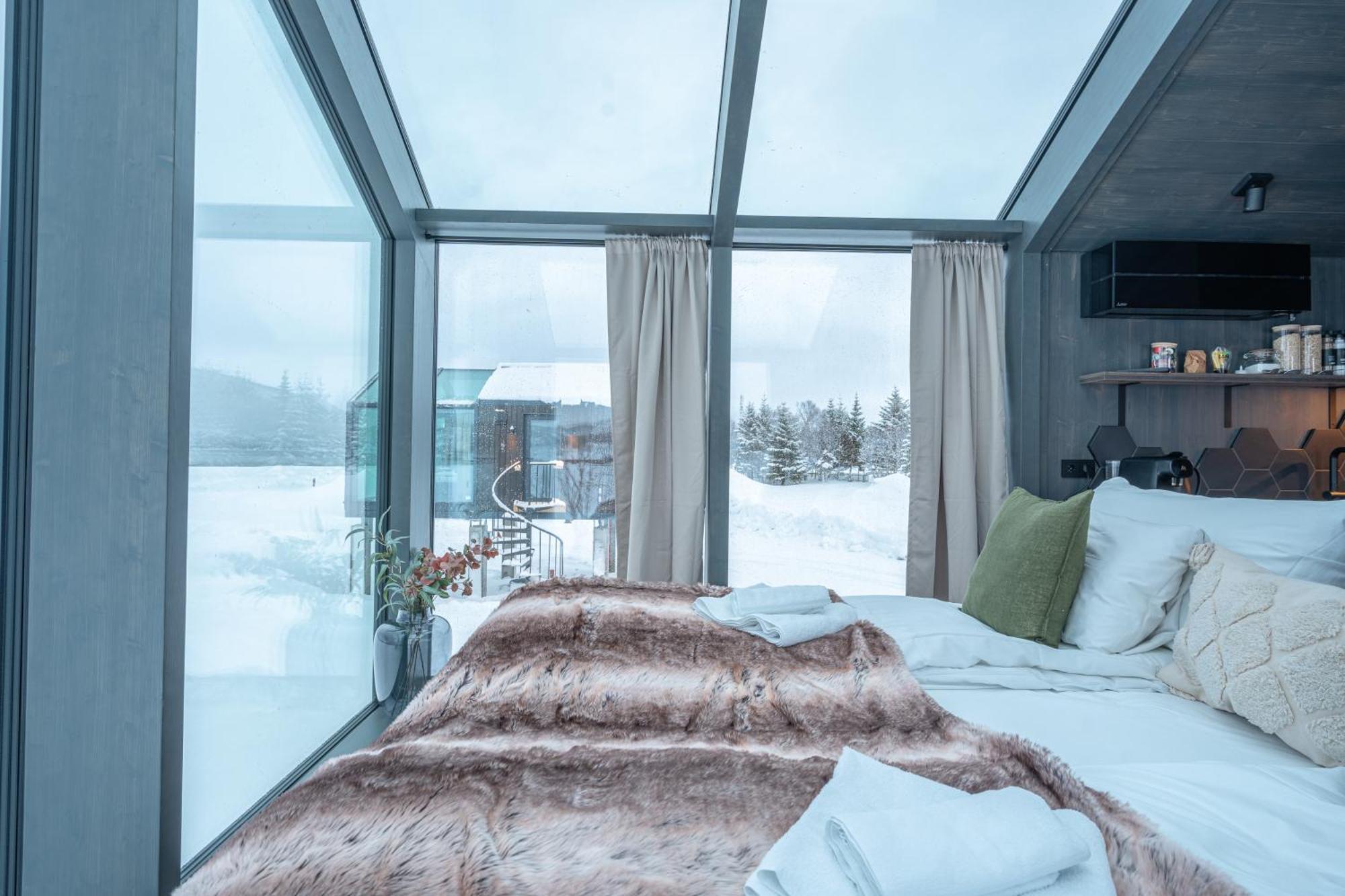 Aera - Glass Cabins Tromsø Eksteriør bilde
