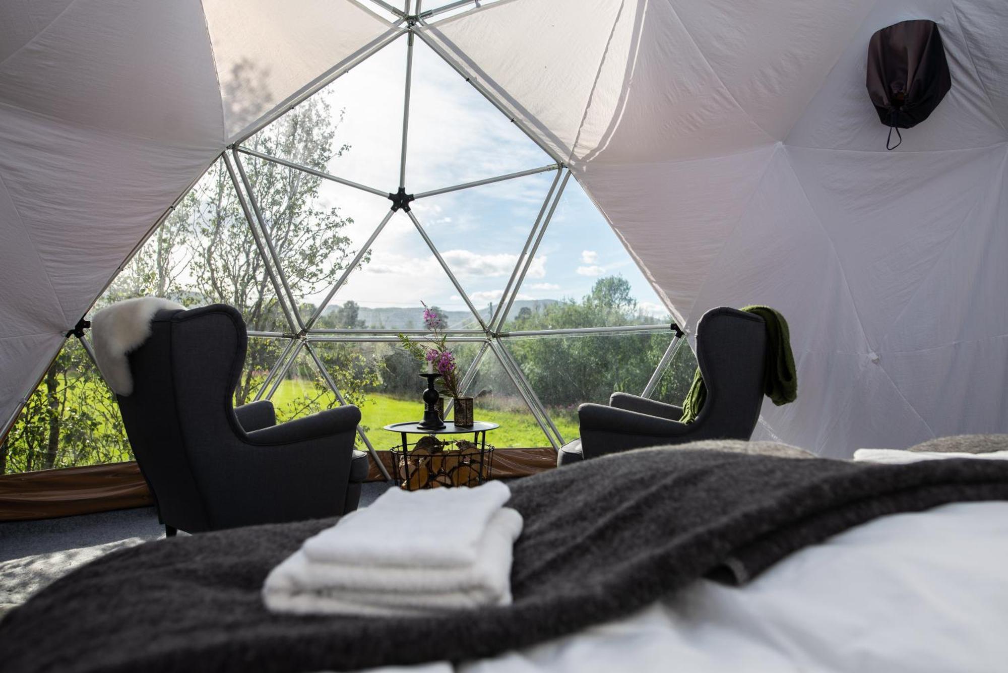 Aera - Glass Cabins Tromsø Eksteriør bilde