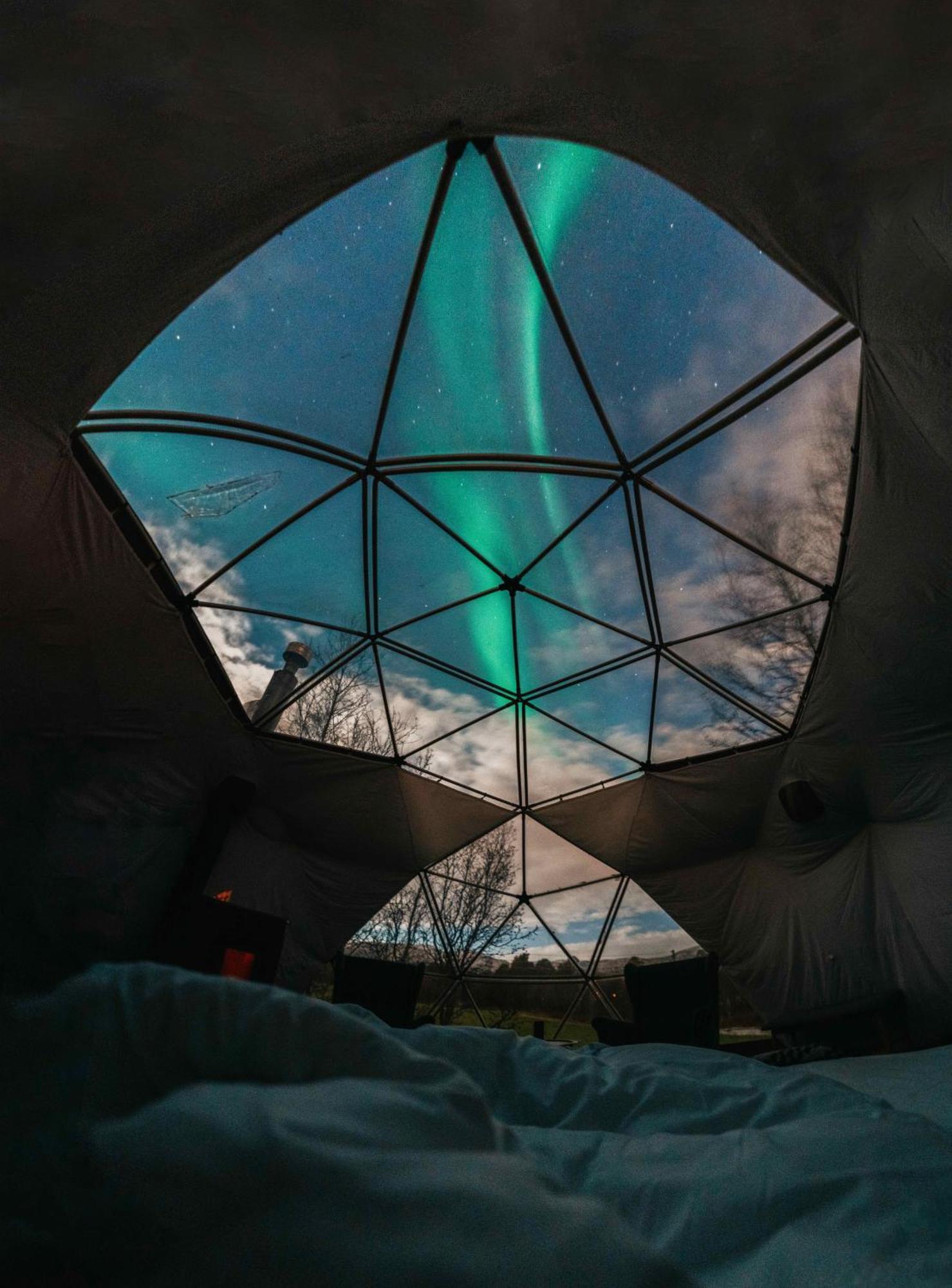 Aera - Glass Cabins Tromsø Eksteriør bilde