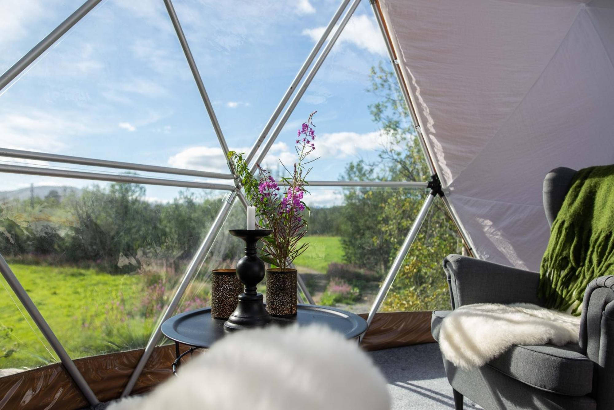 Aera - Glass Cabins Tromsø Eksteriør bilde